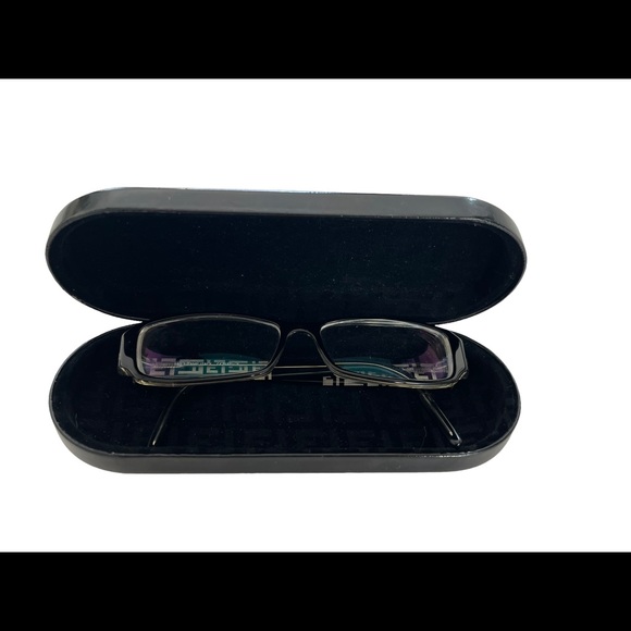 Fendi Women's Eyeglasses FF664 965 Black Logo 51 14 140 Rectangle Frames w/ Case - Picture 6 of 9